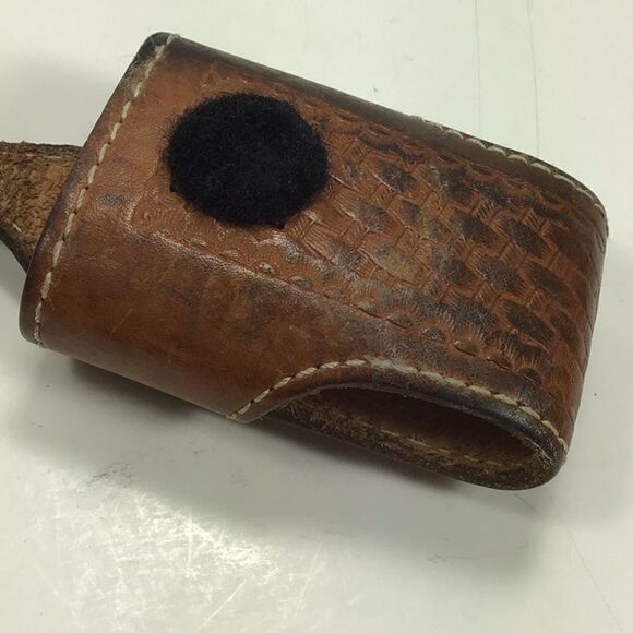 Vintage Phone Case Leather Silver Flip Phone Case In Memory of Fallen Bikers - Picture 9 of 9